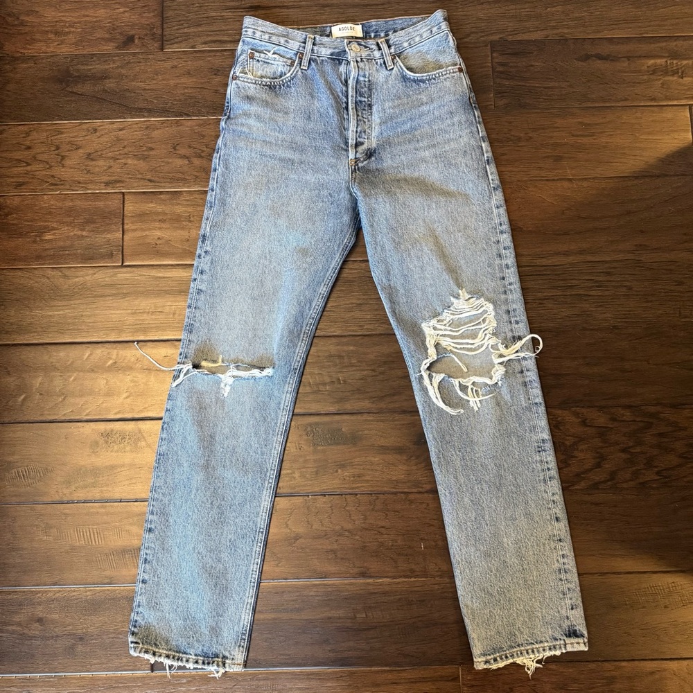 AGOLDE 90s Pinch Waist Jeans in Backdrop - Women’s 26 - Picture 4 of 11